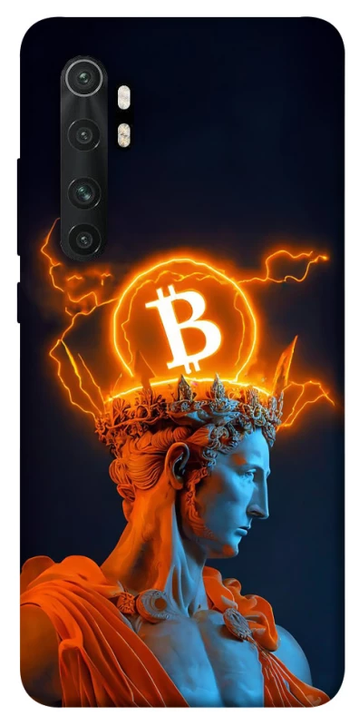 Чехол на Xiaomi Mi Note 10 Lite Bitcoin God фото 1 из 1