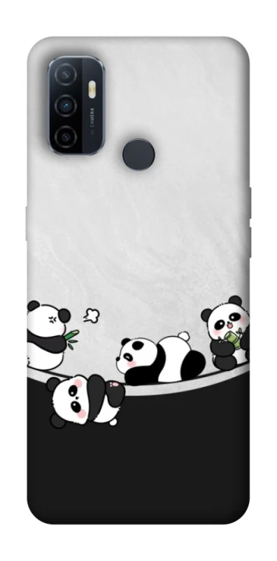 Чехол на Oppo A53 / A32 / A33 Four pandas фото 1 из 1