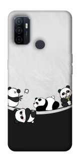 Чехол на Oppo A53 / A32 / A33 Four pandas фото 1 из 1