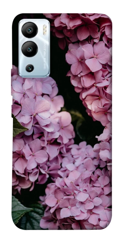 Чохол на Infinix Hot 12i Рожеві гартензії фото 1 з 1
