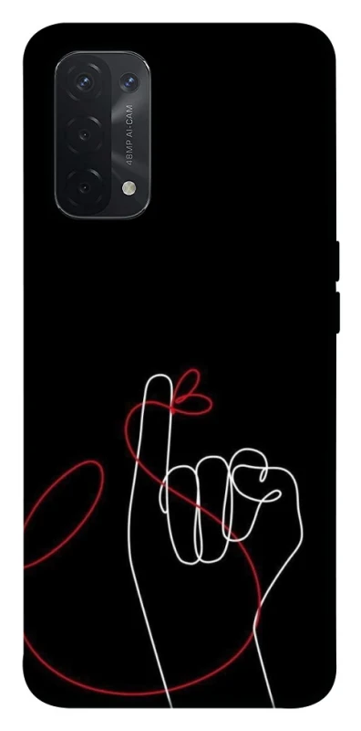 Чехол на Oppo A54 5G / A74 5G Pair romantic theme ver.8 фото 1 из 1