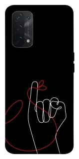 Чехол на Oppo A54 5G / A74 5G Pair romantic theme ver.8 фото 1 из 1