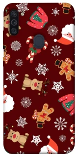 Чехол на Samsung Galaxy M11 Новогодний v6 фото 1 из 1