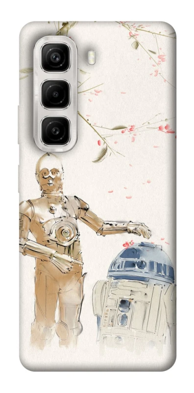 Чохол на Infinix Hot 50 4G Star Wars robots фото 1 з 1