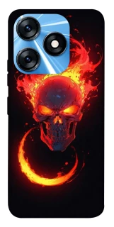 Чохол на TECNO Spark 10 Blood Skull фото 1 з 1