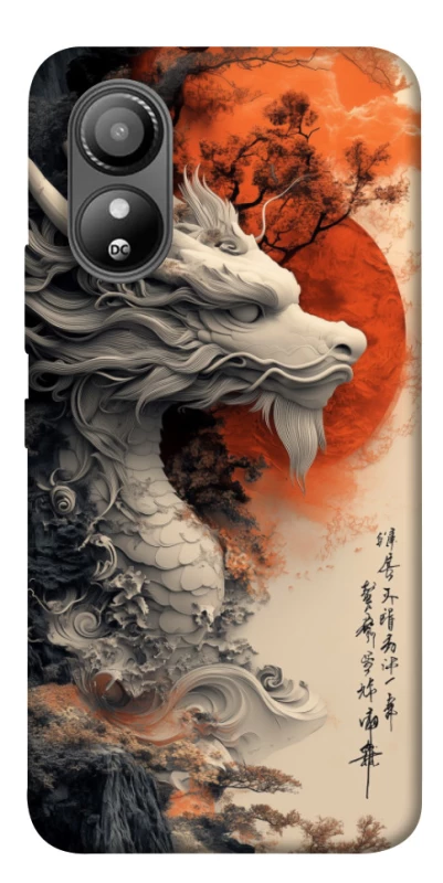 Чохол на ZTE Blade L220 white dragon фото 1 з 1