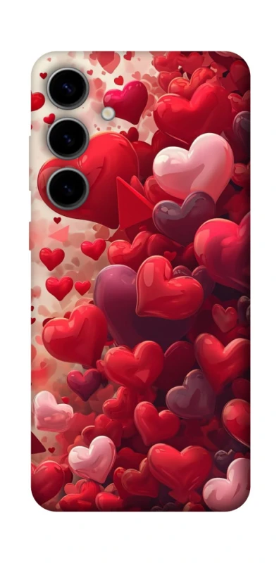 Чохол на Samsung Galaxy S25 FE Many hearts фото 1 з 1