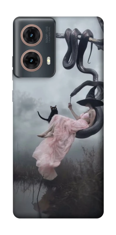 Чохол на Motorola Moto G85 Halloween Witch ver.5 фото 1 з 1