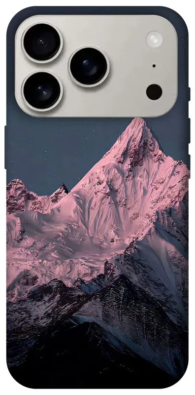 Чехол на Apple iPhone 18 Pro Pink mountain фото 2 из 2