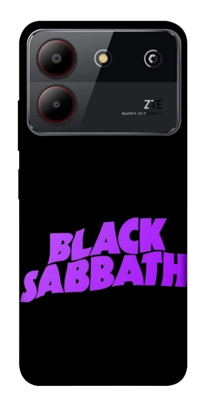 Чехол на ZTE Blade A54 4G Black Sabbath logo ver.1 фото 1 из 1