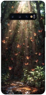 Чехол на Samsung Galaxy S10 butterfly фото 1 из 1