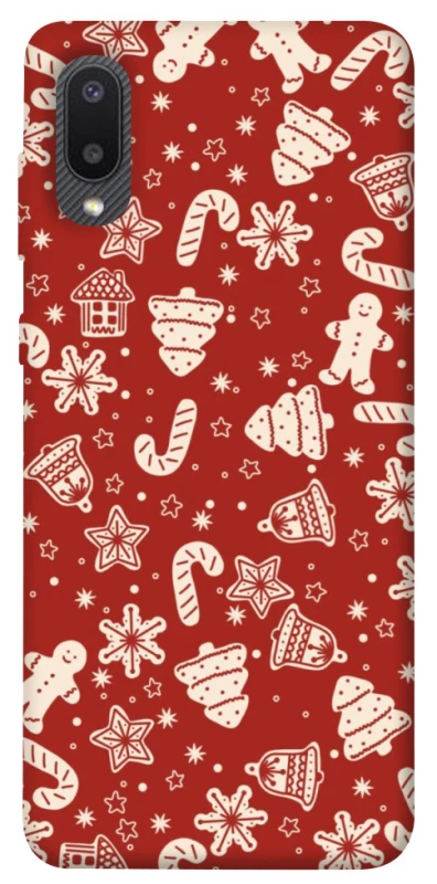 Чохол на Samsung Galaxy A02 Новорічний v3 фото 1 з 1