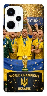 Чехол на Xiaomi Poco F5 / Note 12 Turbo UA-Football ver.5 фото 1 из 1