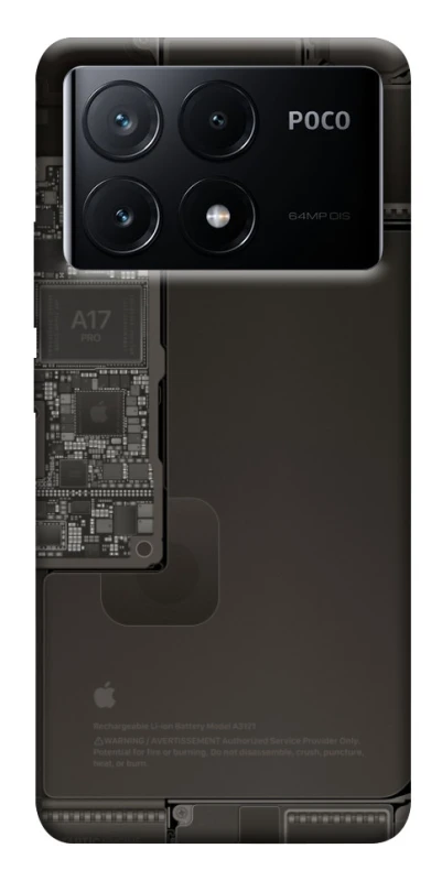 Чехол на Xiaomi Poco X6 iPhone 17 фото 1 из 1