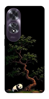 Чехол на Oppo A60 Panda and tree фото 1 из 1