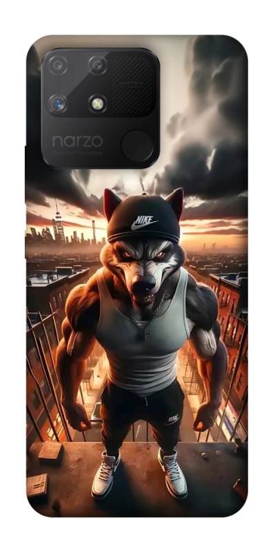 Чохол на Realme Narzo 50A Вовк фото 1 з 1