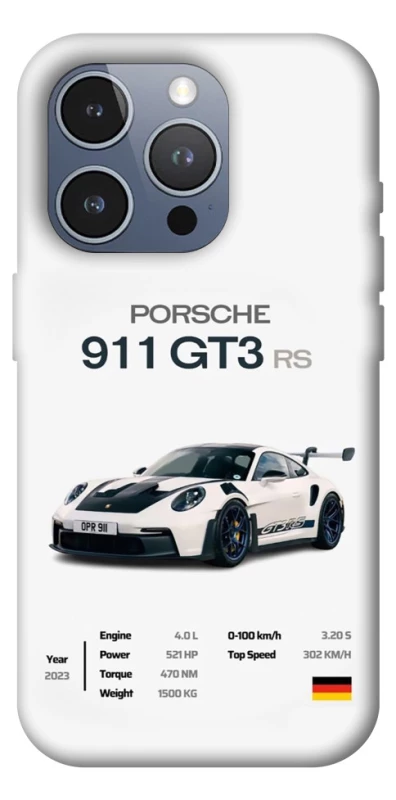 Чехол на Apple iPhone 16 Pro Max Porsche 911 GT3 фото 1 из 1