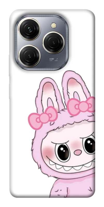 Чехол на TECNO Spark 20 Pro Labubu White фото 1 из 1