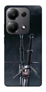 Чехол на Xiaomi Redmi Note 13 Pro 5G Мечи Ведьмака фото 1 из 1