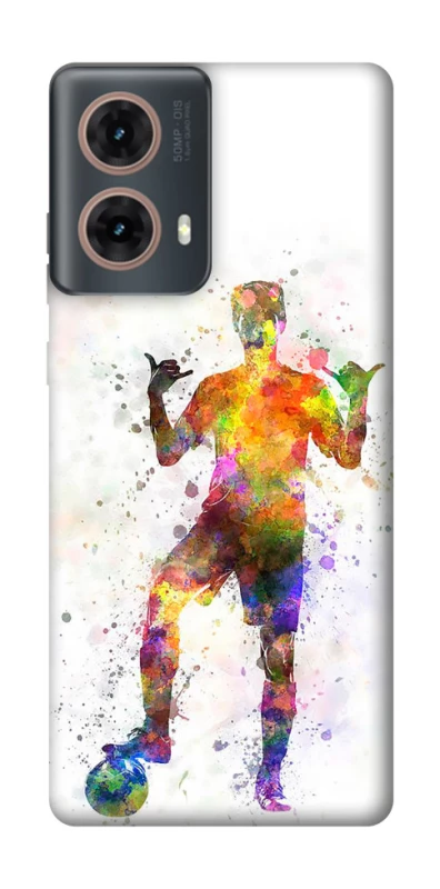 Чохол на Motorola Moto G85 Football Player v3 фото 1 з 1