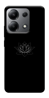 Чохол на Xiaomi Redmi Note 13 4G Black Lotus фото 1 з 1