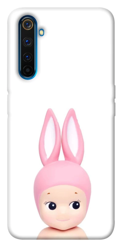 Чехол на Realme 6 Pro Minimal Bunny Peek фото 1 из 1