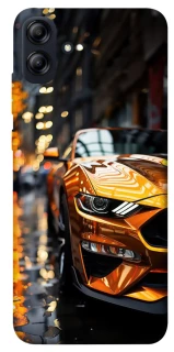 Чохол на Samsung Galaxy A04e Golden sports car фото 1 з 1