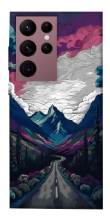 Чехол на Samsung Galaxy S22 Ultra Нарисованные горы фото 1 из 1