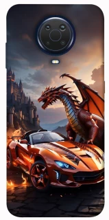 Чохол на Nokia G20 / G10 / 6.3 Сar and dragon фото 1 з 1