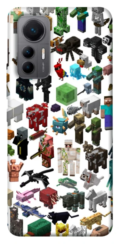 Чохол на Xiaomi 12 Lite Minecraft v4 фото 1 з 1