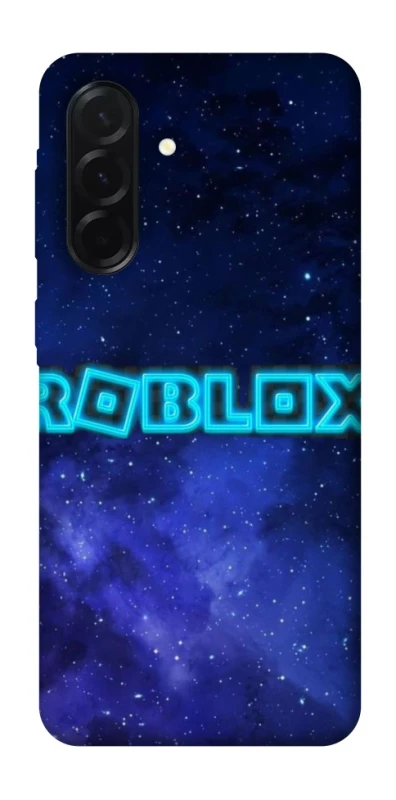 Чохол на Samsung Galaxy A37 5G Roblox Space Logo Blue фото 1 з 1