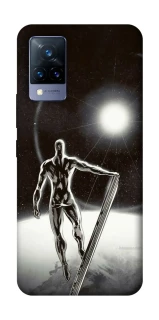 Чохол на Vivo V21 Срібний серфер фото 1 з 1