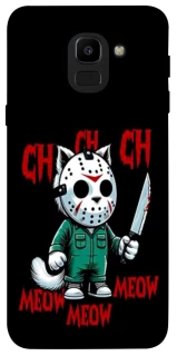 Чохол на Samsung J600F Galaxy J6 (2018) Lucky Friday 13th Cat фото 1 з 1