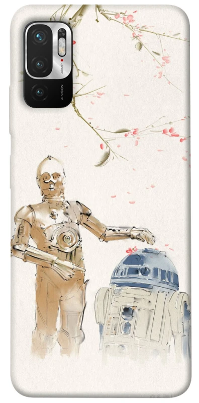 Чохол на Xiaomi Poco M3 Pro 4G / 5G Star Wars robots фото 1 з 1