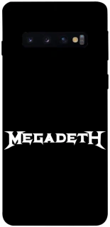 Чохол на Samsung Galaxy S10 Megadeth logo фото 1 Чохол на Samsung Galaxy S10 Megadeth logo фото 1 з 1