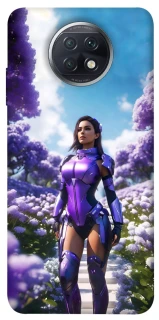 Чохол на Xiaomi Redmi Note 9 5G / Note 9T Cyber space girl ver.4 фото 1 з 1