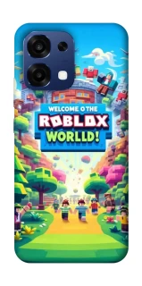 Чехол на Oppo A6 Pro 4G/5G Roblox World фото 1 из 2