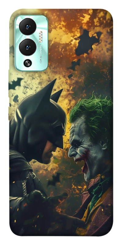 Чехол на Infinix Hot 12 Play Batman and the Joker фото 1 из 1