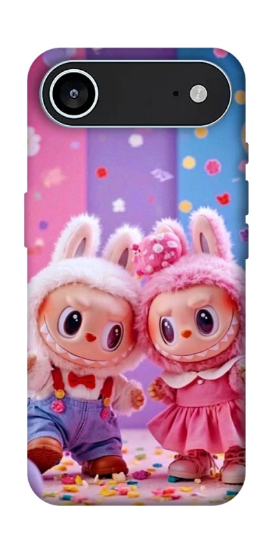 Чехол на Apple iPhone 17 Air (6.5") Labubu twins ver.3 фото 1 из 1