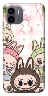 Чохол на Xiaomi Redmi A1 / A2 All Labubu 2 фото 1 з 1