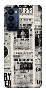 Чехол на TECNO Camon 18 Pro Harry Potter newspaper фото 1 из 1