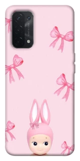 Чехол на Oppo A54 5G / A74 5G Ribbon Bunny фото 1 из 1
