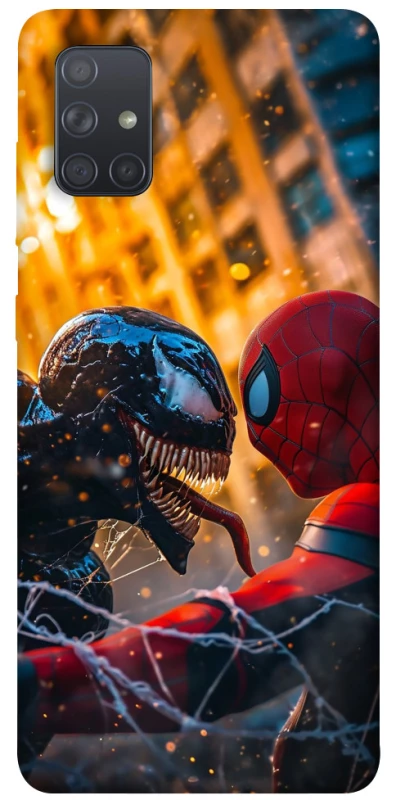 Чохол на Samsung Galaxy A71 Venom vs Spiderman фото 1 з 1