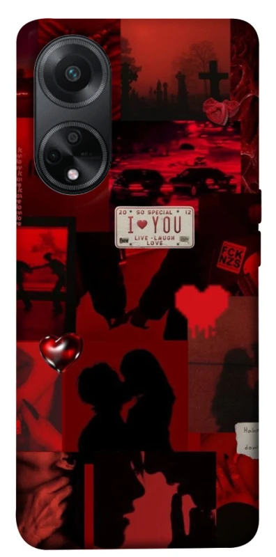Чохол на Oppo A58 4G Love collage ver.2 фото 1 з 1