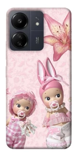 Чехол на Xiaomi Redmi 13C Vintage Blossom Twins фото 1 из 1