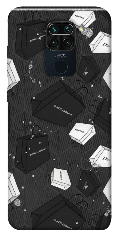 Чехол на Xiaomi Redmi Note 9 / Redmi 10X Fashion collage ver.3 фото 1 из 1