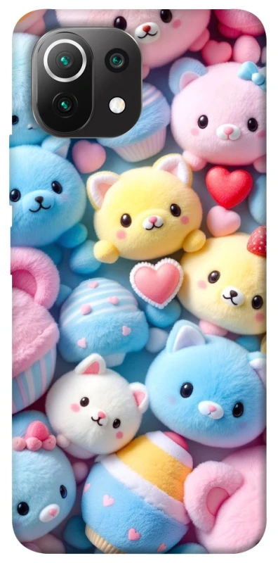 Чехол на Xiaomi Mi 11 Lite Soft toys фото 1 из 1