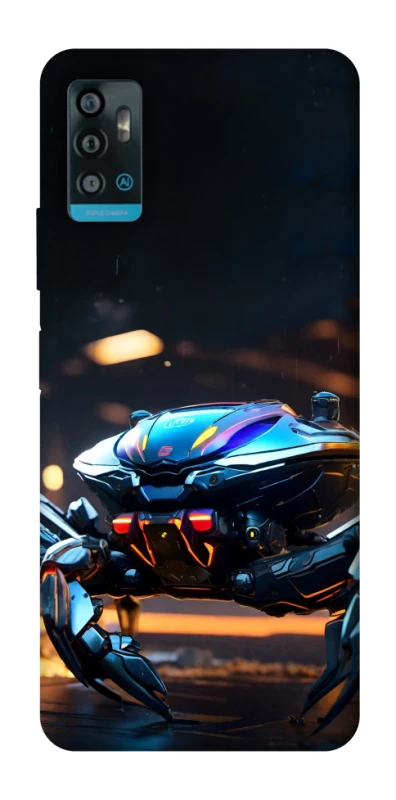 Чехол на ZTE Blade A71 Cyber ​​crab фото 1 из 1