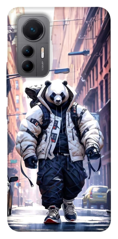 Чохол на Xiaomi 12 Lite Панда кур'єр фото 1 з 1