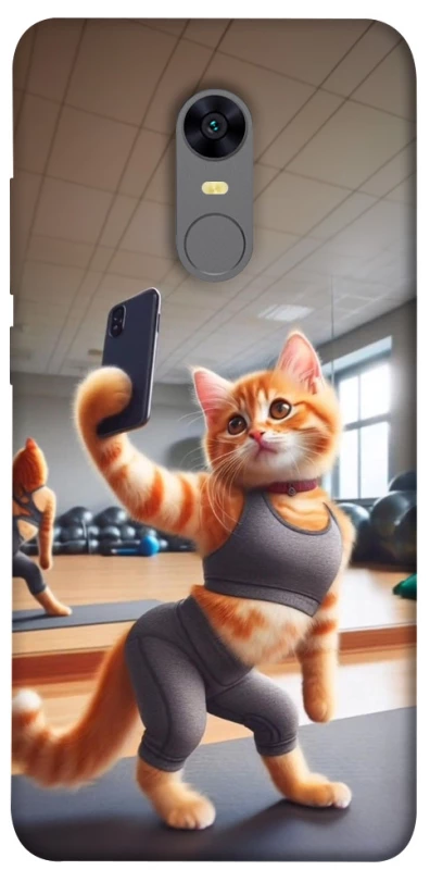 Чехол на Xiaomi Redmi 5 Plus / Redmi Note 5 (Single Camera) Кошечка фото 1 из 1